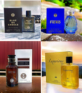 Blue De Choice + Fiero + Ombre Nuit + Luxurious Gold - 100ML X 4          ( sa & in )